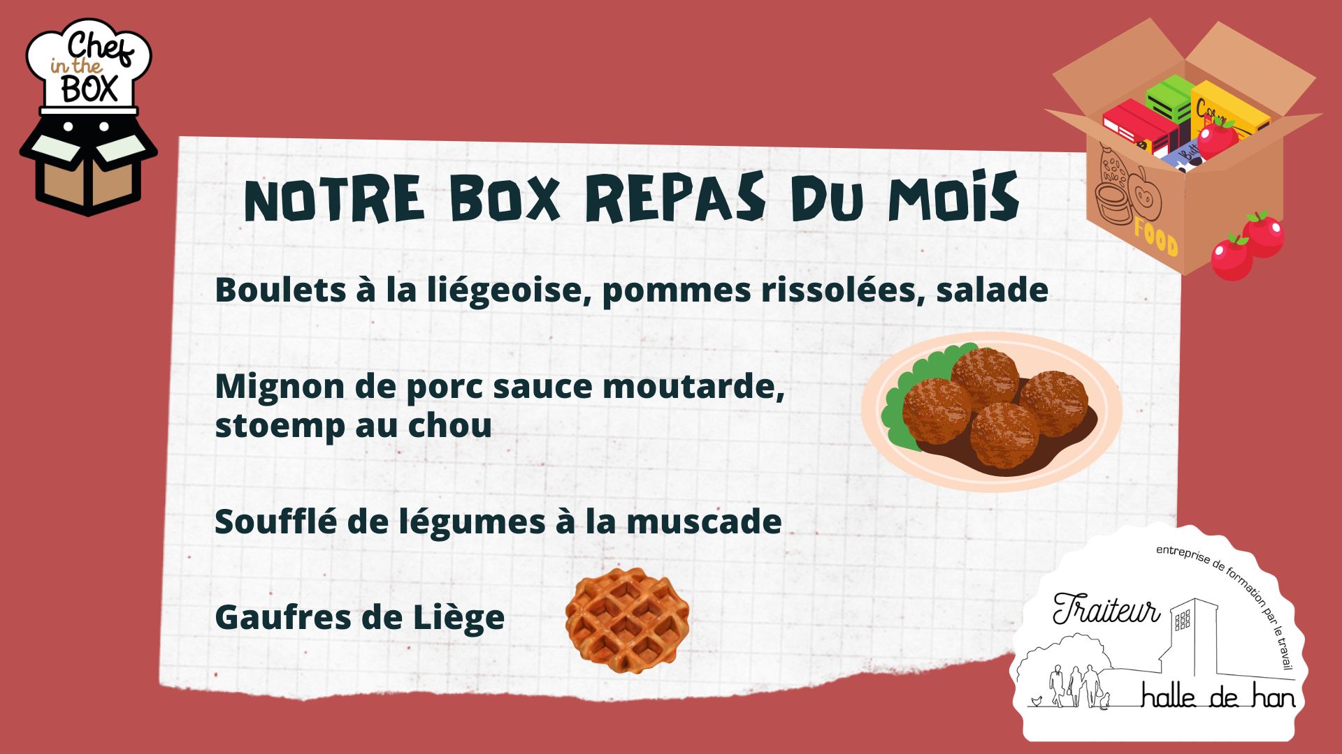 Box Healthy de Septembre 2019 : Batch Cooking - La Box du mois